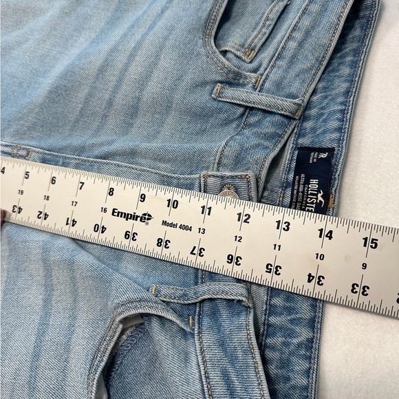 Hollister Vintage Dad Jean Ultra High Rise Light Wash Size 7R #0772 - Picture 5 of 6